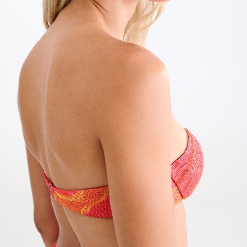 Lisca Swimwear Atlantida pink padded bikini bra