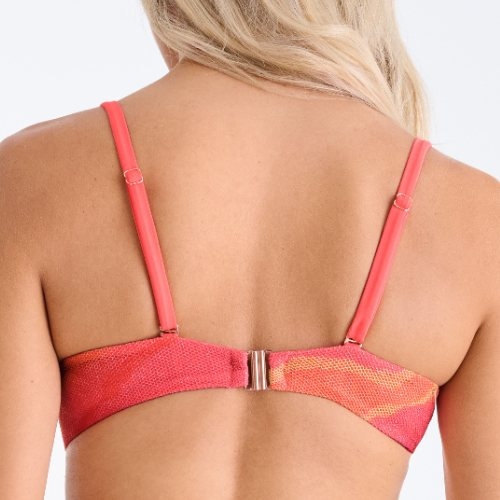 Lisca Swimwear Atlantida pink padded bikini bra