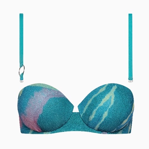 Lisca Swimwear Atlantida mint padded bikini bra