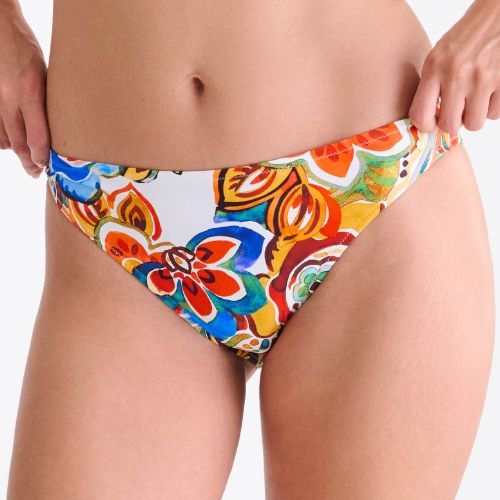 Lisca Swimwear Mexico pink/print bikini brief