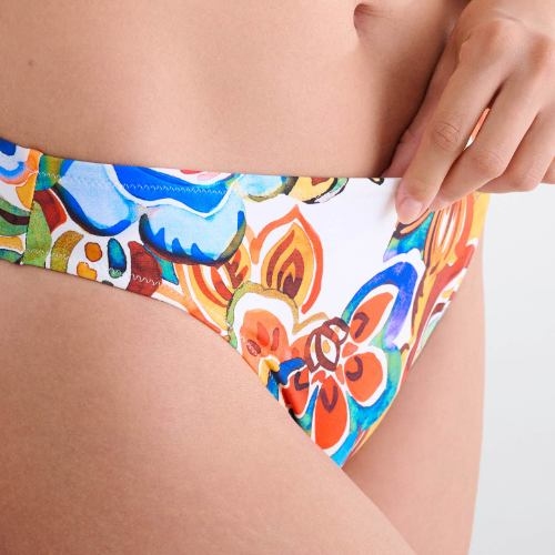 Lisca Swimwear Mexico pink/print bikini brief