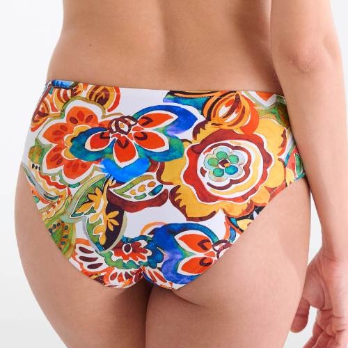 Lisca Swimwear Mexico pink/print bikini brief