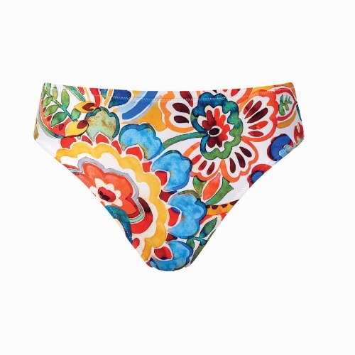 Lisca Swimwear Mexico pink/print bikini brief