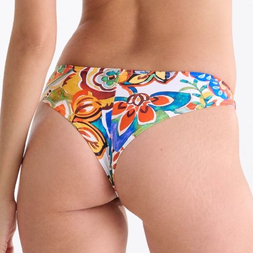 Lisca Swimwear Mexico pink/print bikini brief