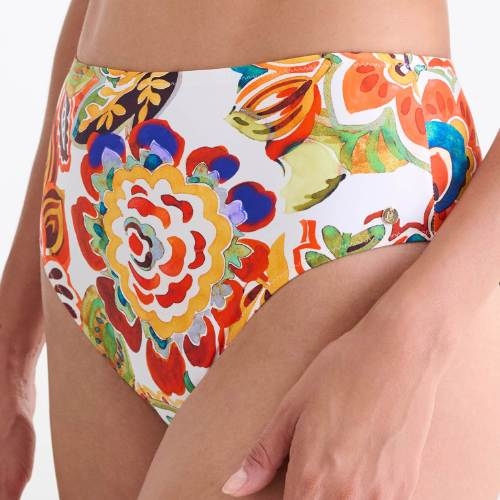Lisca Swimwear Mexico pink/print bikini brief