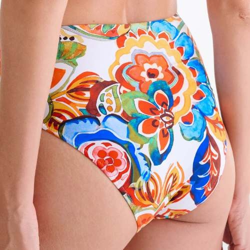 Lisca Swimwear Mexico pink/print bikini brief