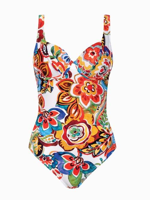 Lisca Swimwear Mexico pink/print bathingsuit
