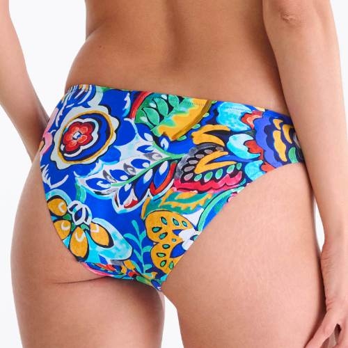 Lisca Swimwear Mexico blue/print bikini brief