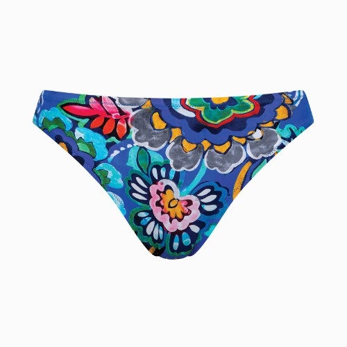 Lisca Swimwear Mexico blue/print bikini brief