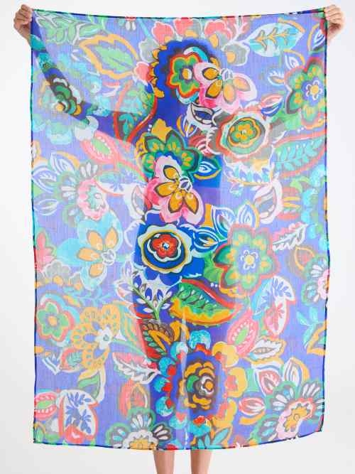 Lisca Swimwear Mexico blue/print beachwear