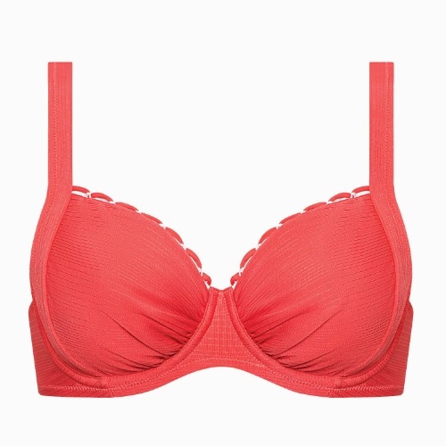 Lisca Swimwear Panama red soft-cup bikini bra