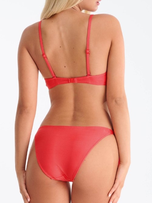 Lisca Swimwear Panama red padded bikini bra