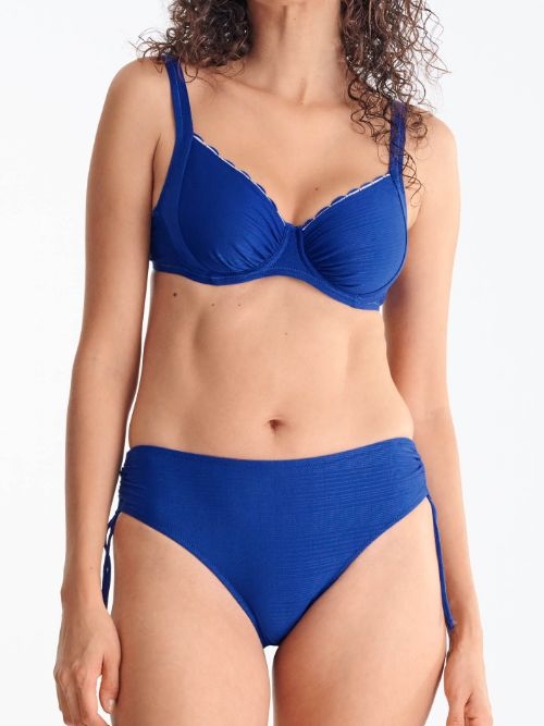 Lisca Swimwear Panama blue soft-cup bikini bra