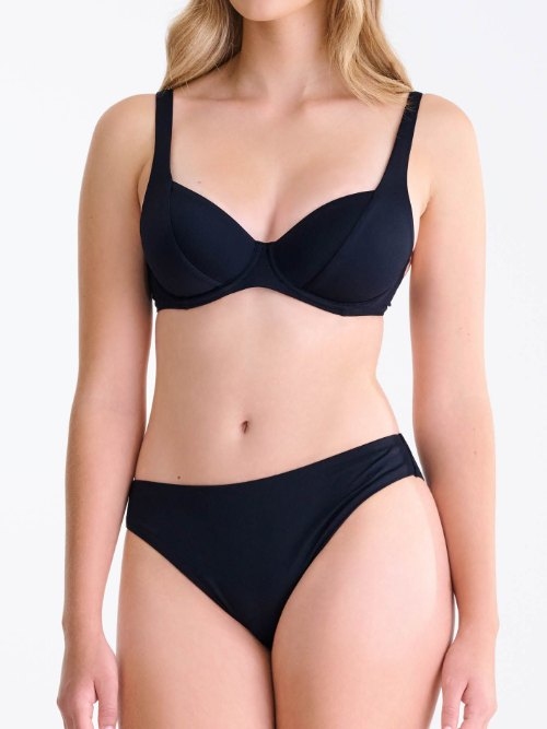 Lisca Swimwear Portofino black soft-cup bikini bra