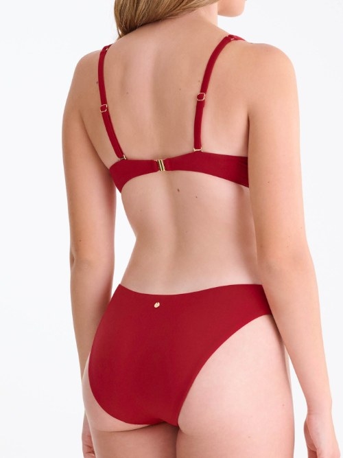 Lisca Swimwear Portofino red soft-cup bikini bra