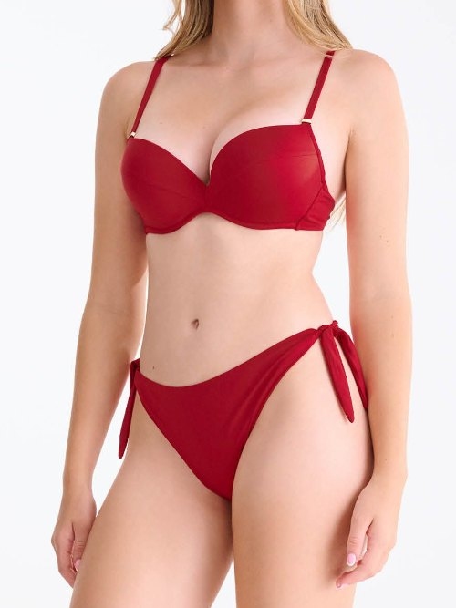 Lisca Swimwear Portofino red push up bikini bra