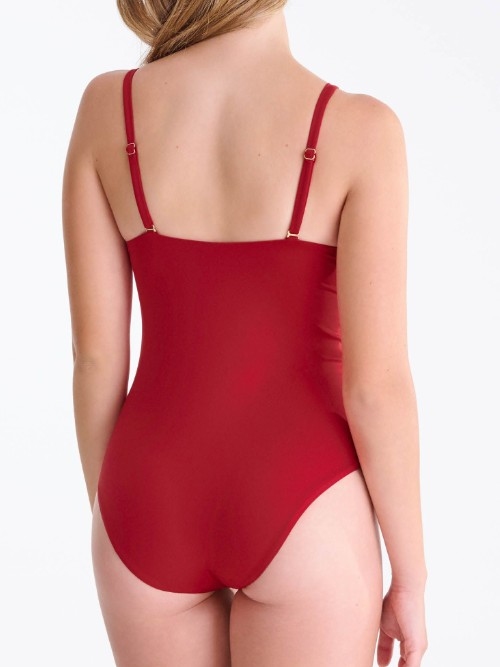 Lisca Swimwear Portofino red bathingsuit