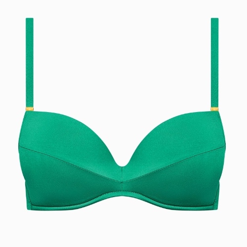 Lisca Swimwear Portofino green push up bikini bra