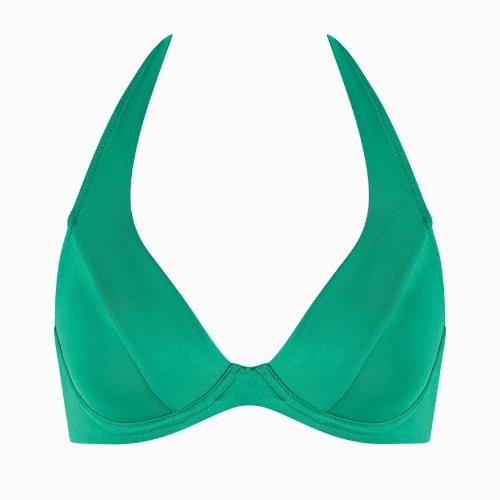 Lisca Swimwear Portofino green push up bikini bra