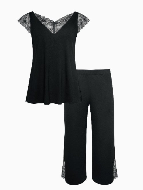 Lisca Destiny black pajama