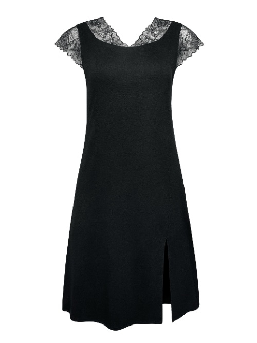 Lisca Destiny black nightdress
