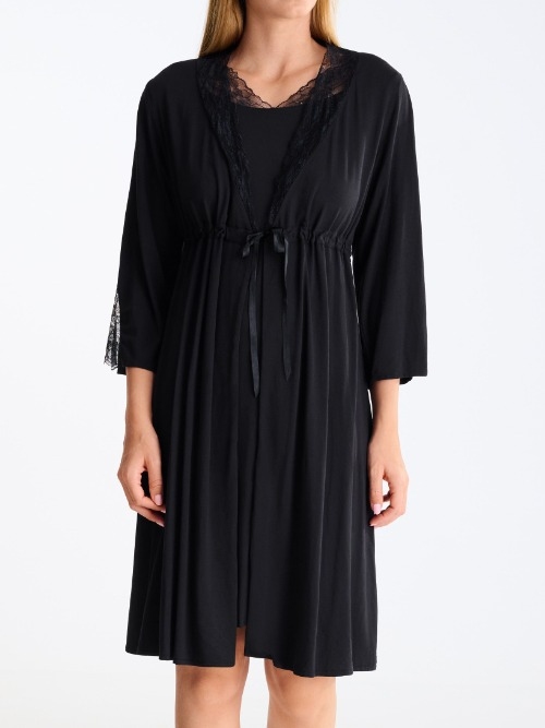 Lisca Destiny black kimono