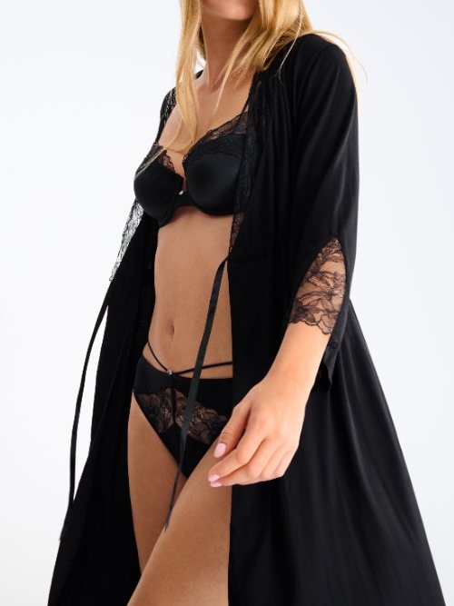 Lisca Destiny black kimono