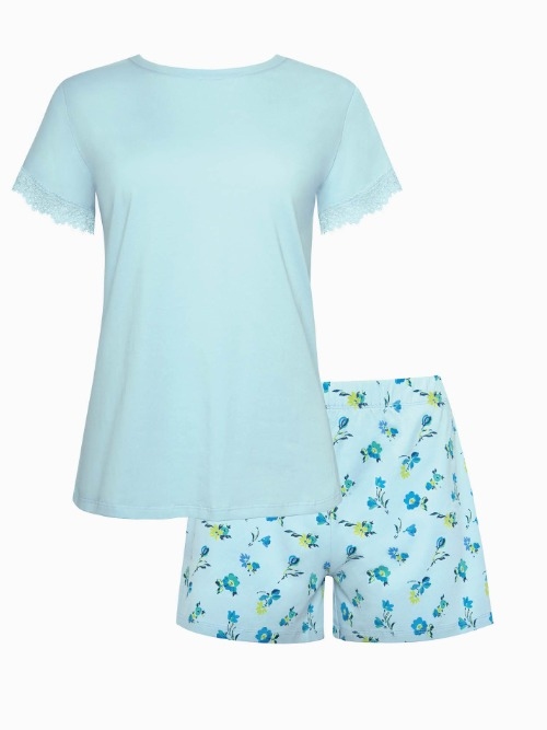 Lisca Bloomy blue shortama