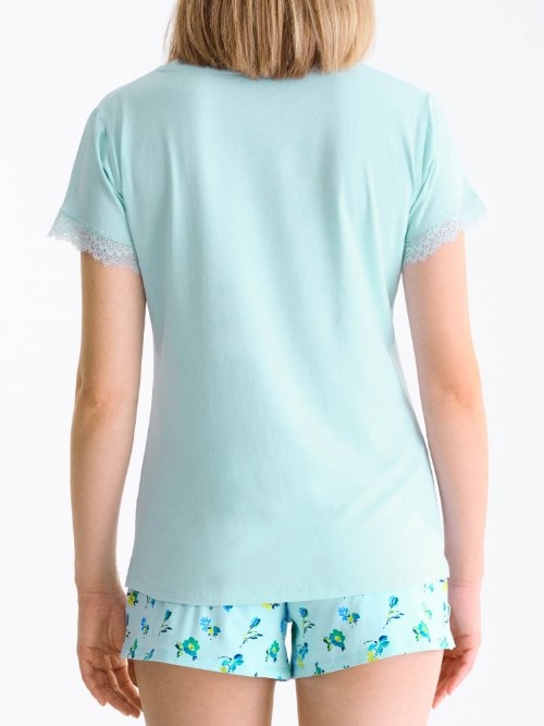 Lisca Bloomy blue shortama