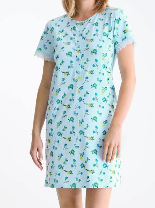 Lisca Bloomy blue nightdress