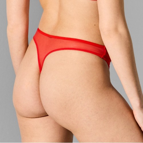 Sapph Charlotte red thong