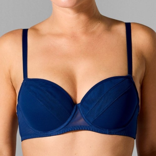Sapph Tanja navy blue padded bra