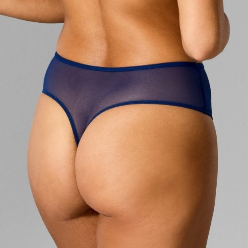 Sapph Tanja navy blue high waist brief