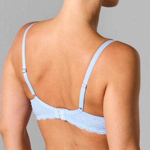 Sapph Nadia blue padded bra