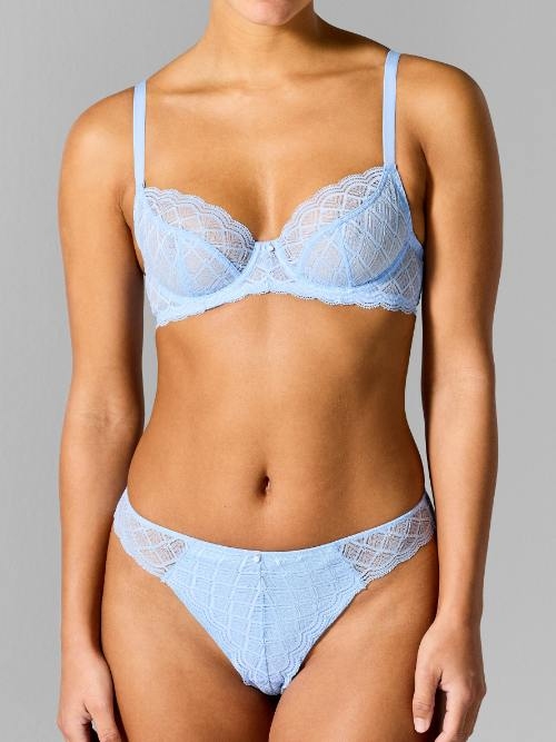 Sapph Nadia blue high waist brief