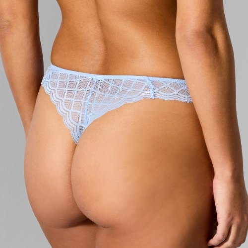 Sapph Nadia blue high waist brief
