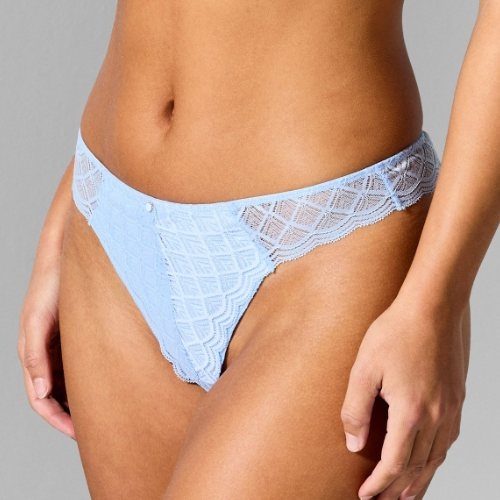 Sapph Nadia blue high waist brief