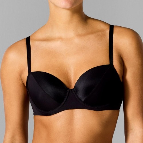 Sapph Erika black padded bra
