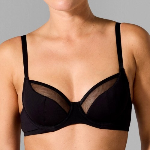 Sapph Erika black padded bra