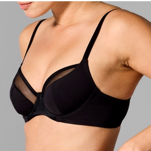 Sapph Erika black padded bra