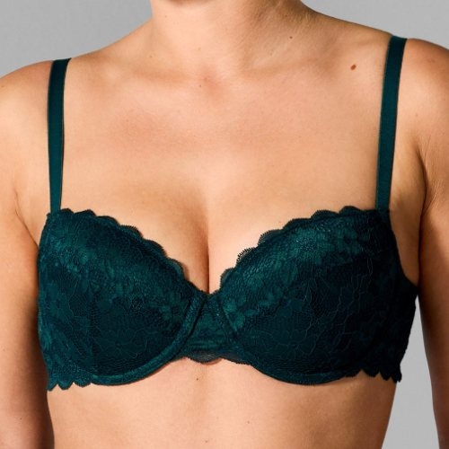 Sapph Madelon green padded bra