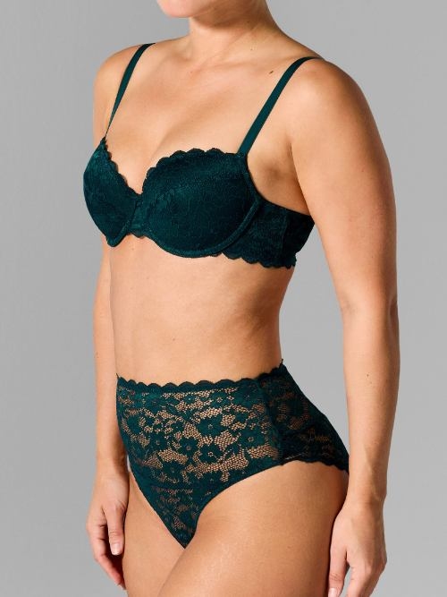 Sapph Madelon green padded bra