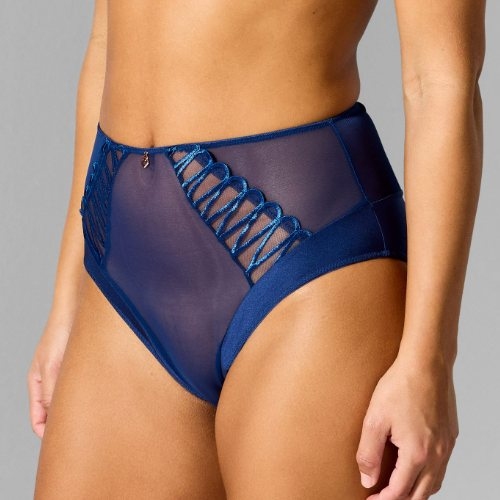Sapph Lara navy blue high waist brief