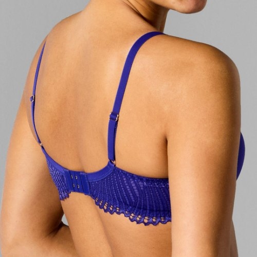 Sapph Birdie blue padded bra
