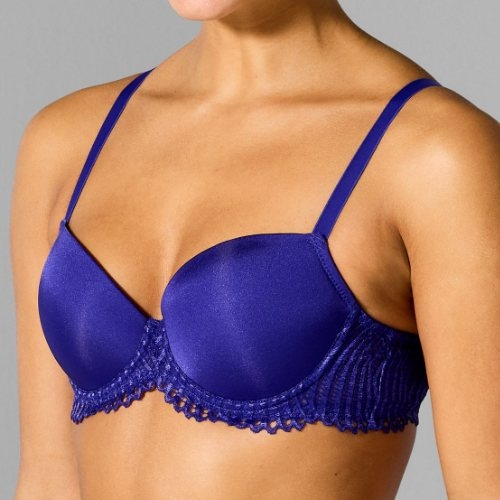 Sapph Birdie blue padded bra