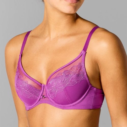 Sapph Michelle purple padded bra