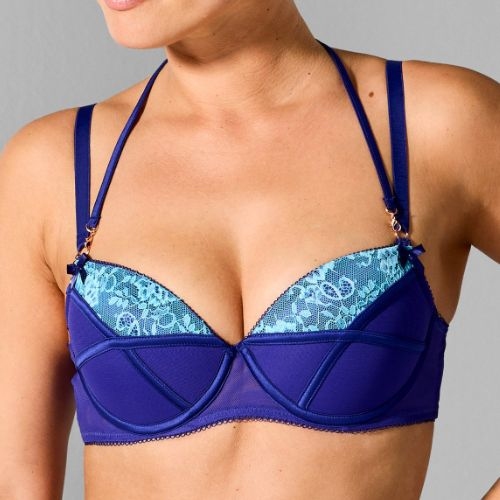 Sapph Heleen blue padded bra