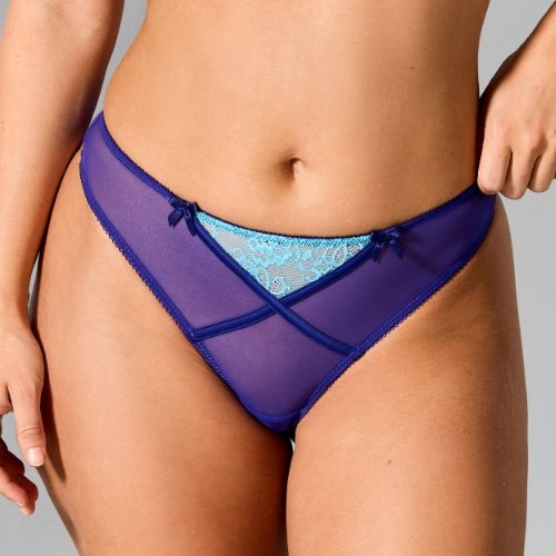 Sapph Heleen blue thong