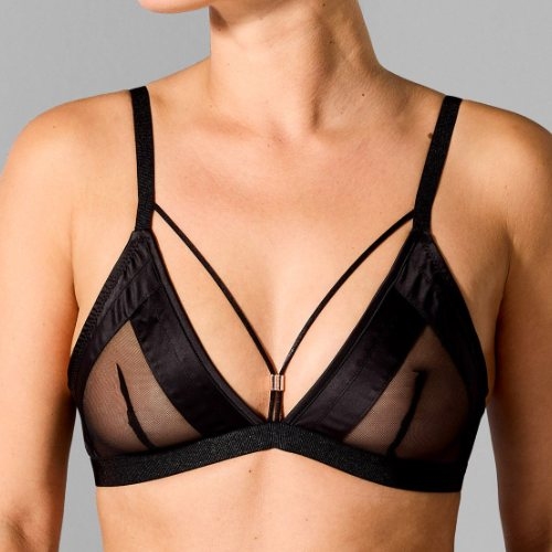 Sapph Lisette black non-padded bra