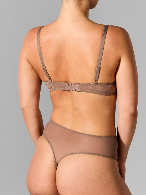 Sapph Chan mole grey brief